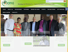Tablet Screenshot of cms-africa.org